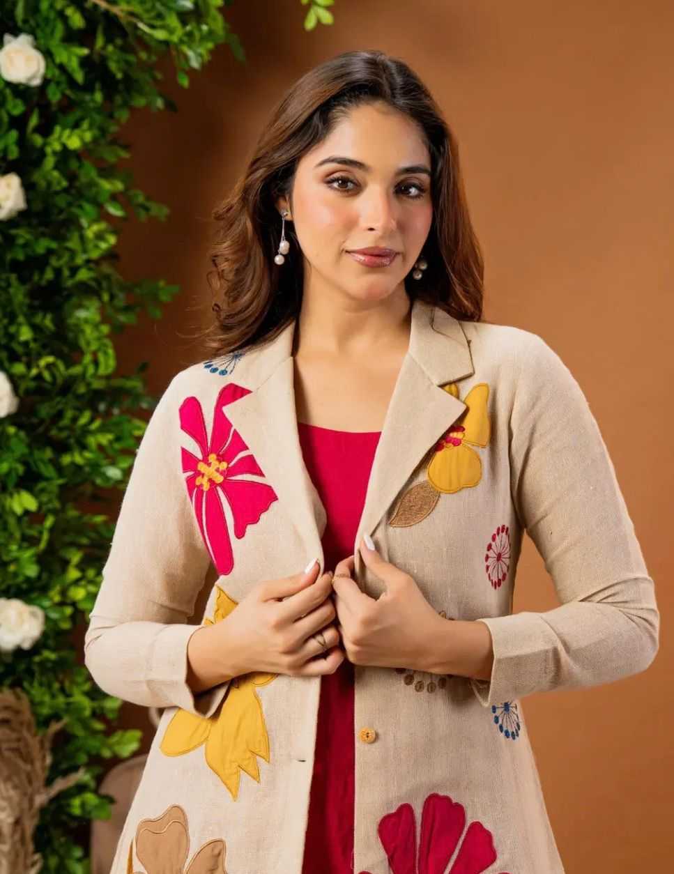 Flax Cotton Co-Ord Set for Women