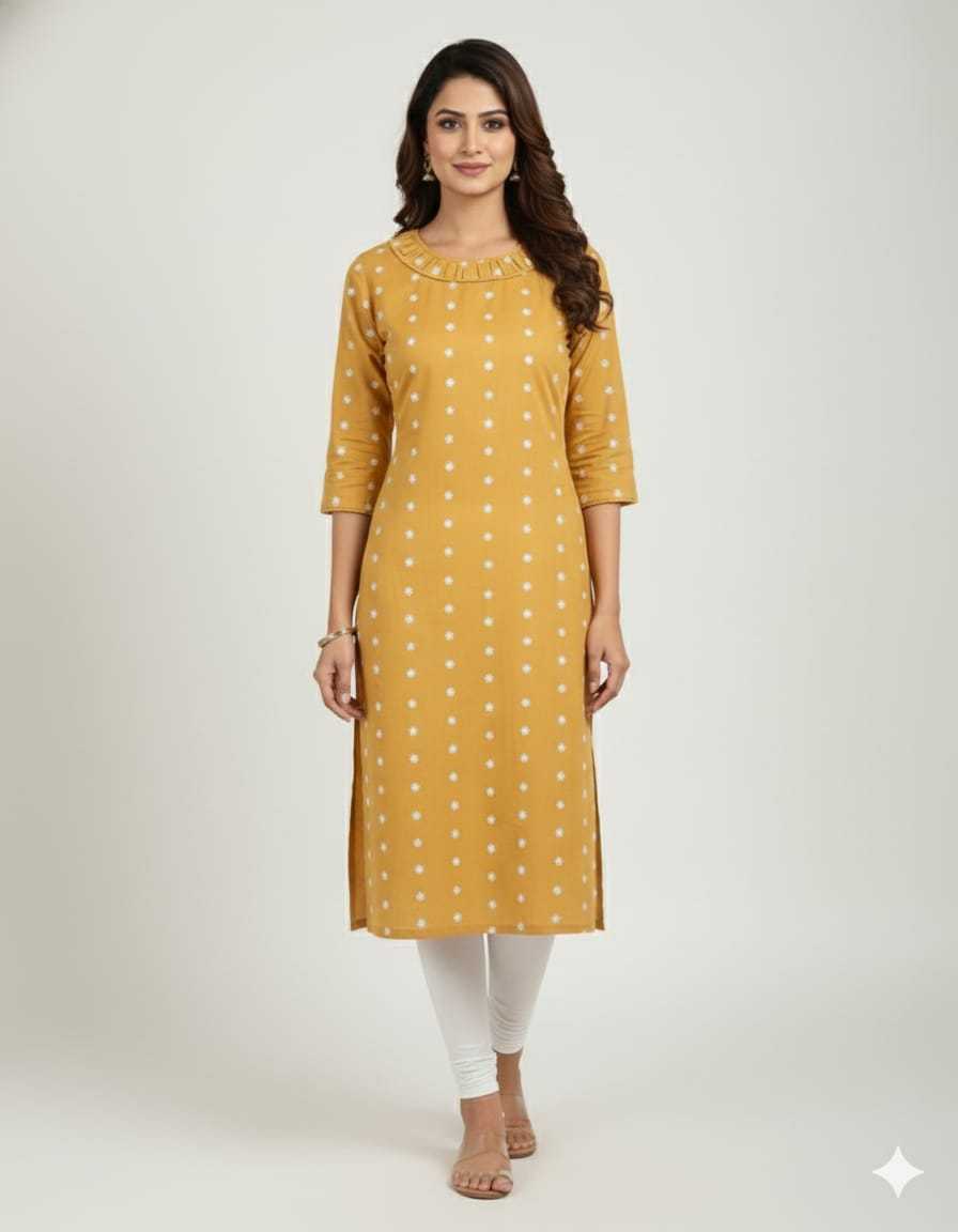 Women’s Heavy Rayon Festive Kurti – Elegant Party Wear Ethnic Tunic