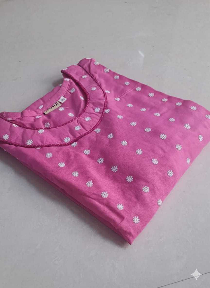 Women’s Heavy Rayon Festive Kurti – Elegant Party Wear Ethnic Tunic