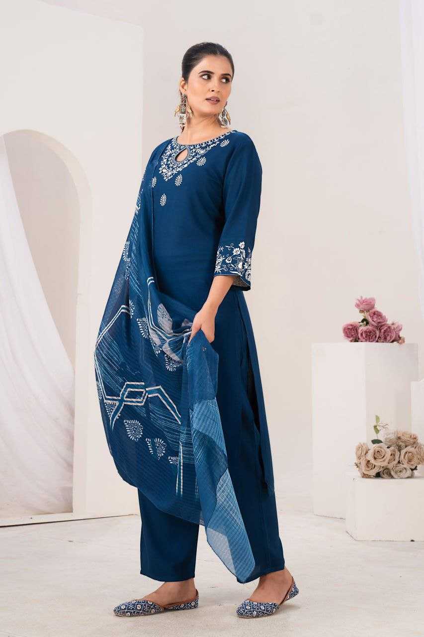 Women’s Embroidered Rayon Kurti | Festive & Casual Ethnic Tunic
