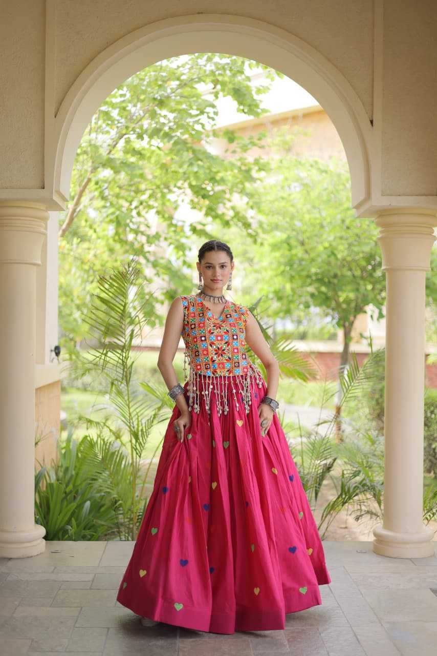 Aaradhya Cotton Mirror Chaniya Choli 1 Aaradhya Cotton Mirror Chaniya Choli