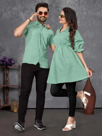Anaya Slub Cotton Couple Set