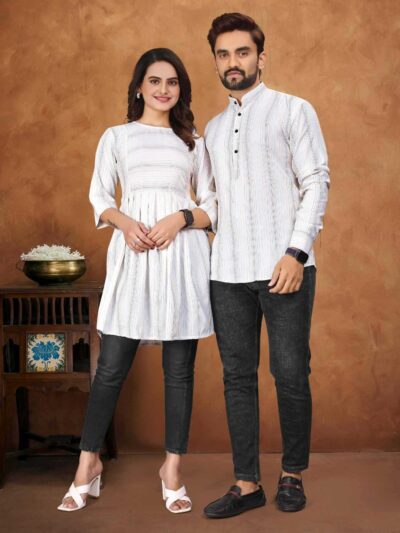 Anvaya Linen Cotton Couple Set