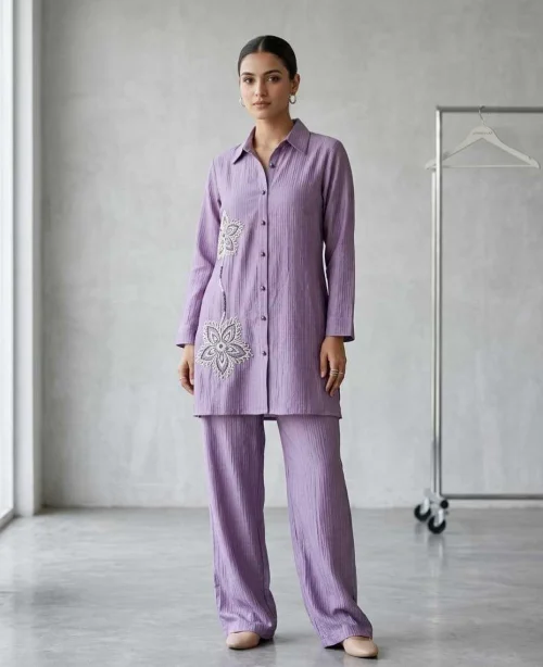 Celeste Textured Fancy Co-ord Set 1 Celeste Textured Fancy Co-ord Set