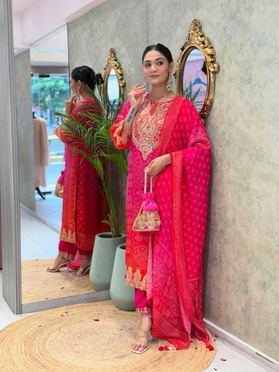 Chinnon Silk Digital Print Suit Set 1 Chinnon Silk Digital Print Suit Set