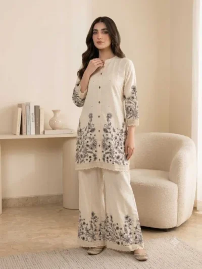 Florence Mal Cotton Floral Co-ord Set