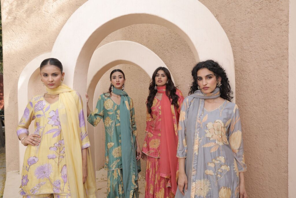 Latest kurta designs for women in contemporary Indian fashion