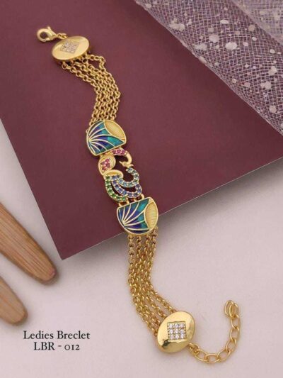 Mayuri Meenakari Rajwadi Bracelet