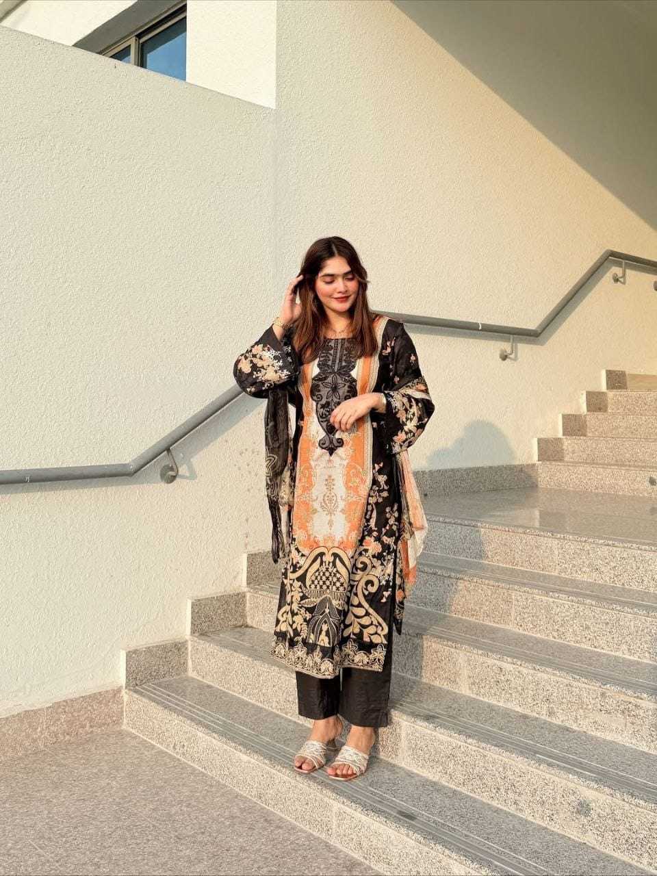 Soft Cotton Designer Suit Set 1 Soft Cotton Designer Suit Set