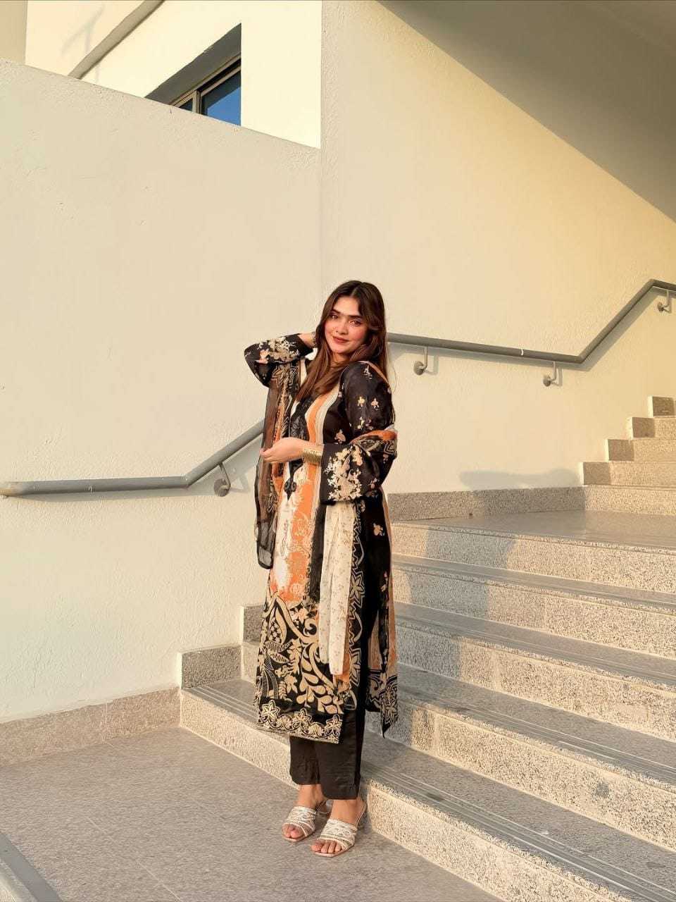 Soft Cotton Designer Suit Set 2 Soft Cotton Designer Suit Set - Image 2