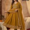 Vimala pure cotton Anarkali kurti pant dupatta set